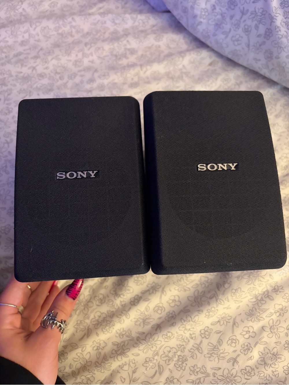 Sony Black Compact Surround sound speakers SS-SR151- Pair